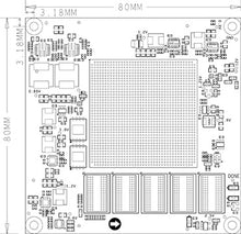Load image into Gallery viewer, ALINX ACKU15: Xilinx Kintex UltraScale+ XCKU15P FPGA SOM