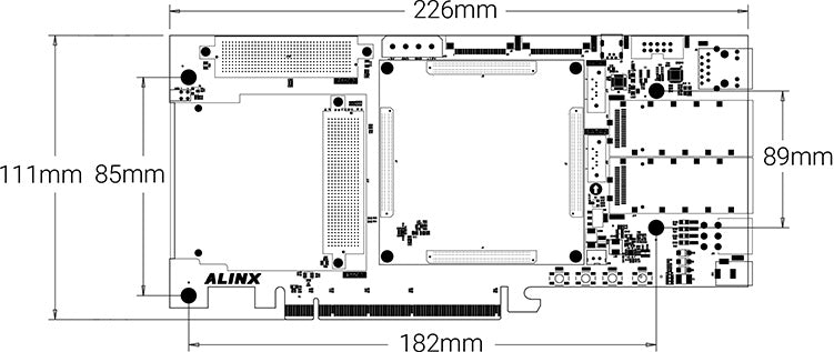 ALINX AXKU15: Xilinx Kintex UltraScale+ XCKU15P FPGA Development