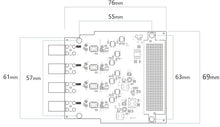 Load image into Gallery viewer, ALINX FH1219: 4-Channel 12G-SDI 4K60p Video FMC Card