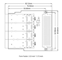 Load image into Gallery viewer, ALINX FH1223: 4x SFP+ Adapter FMC Card