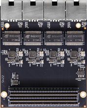 Load image into Gallery viewer, ALINX FL2121: 4-Channel 1000M Ethernet FMC Card