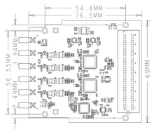 Load image into Gallery viewer, ALINX FL2514: 14-bit 4-Channel 250MSPS ZGAD250D14 ADC FMC Card