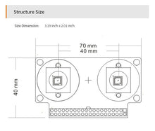 Load image into Gallery viewer, ALINX AN5642: 5MP OV5640 Binocular Camera Module
