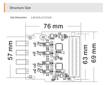 Load image into Gallery viewer, ALINX FL9627: 12bit 4-Channel 125MSPS LVDS AD FMC Card
