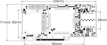Load image into Gallery viewer, ALINX AXKU15-D mechanical dimensions
