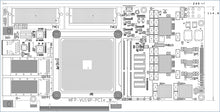 Load image into Gallery viewer, HUINS MFP-VU19P-PCIe FPGA board outline and dimensions
