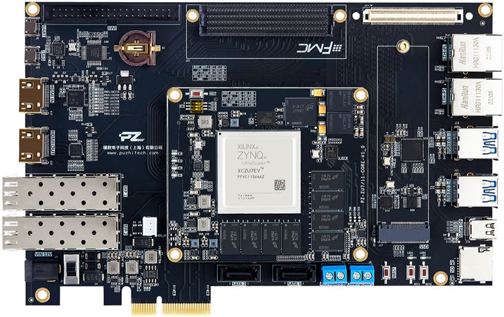 PUZHI PZ-ZU7EV-KFB: Xilinx Zynq UltraScale+ MPSoC XCZU7EV FPGA Development Board