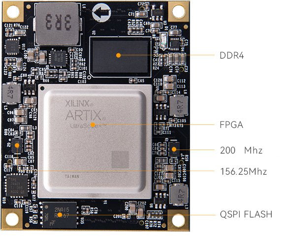 ALINX ACAU15: Xilinx Artix UltraScale+ XCAU15P FPGA SOM