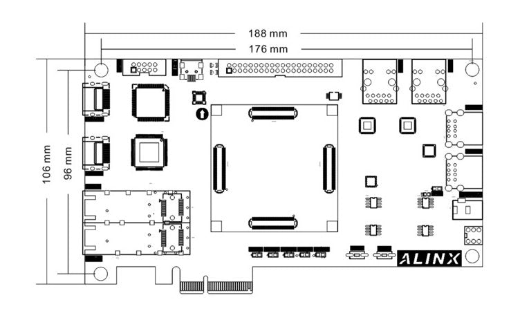 ALINX AX7015: Xilinx Zynq-7000 XC7Z015 FPGA Development Board