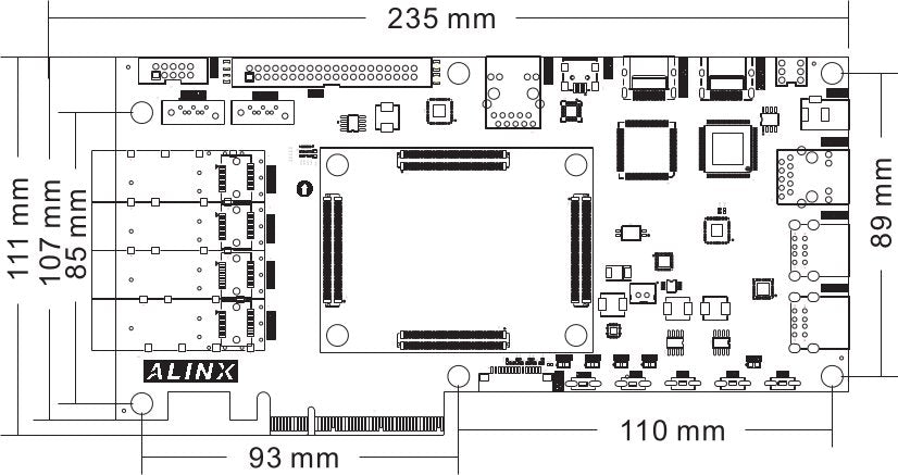 ALINX AX7Z035: Xilinx Zynq-7000 XC7Z035 FPGA Development Board