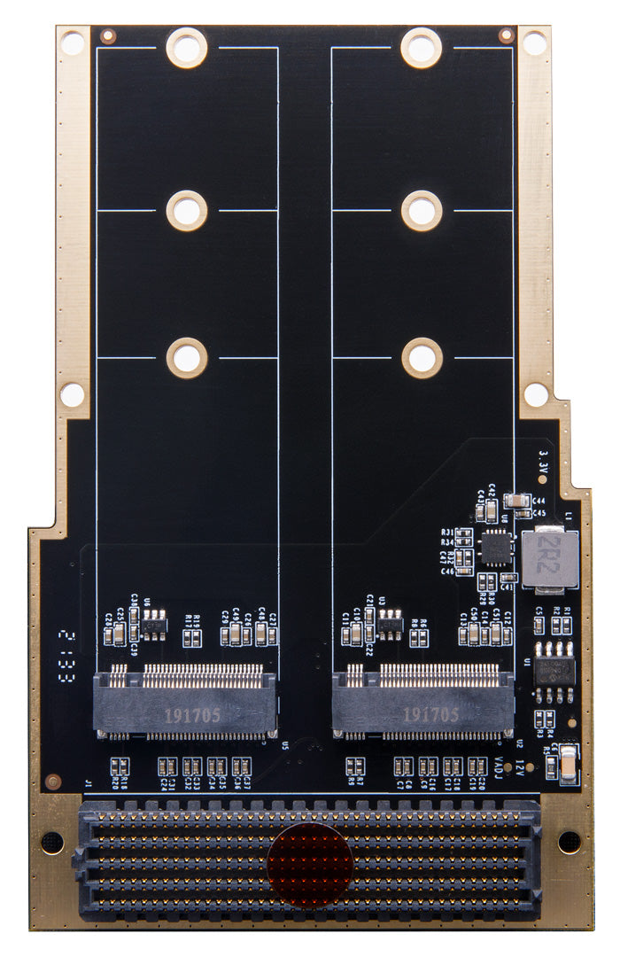 ALINX FH1402: 2x M.2 NVMe SSD Adapter FMC Card