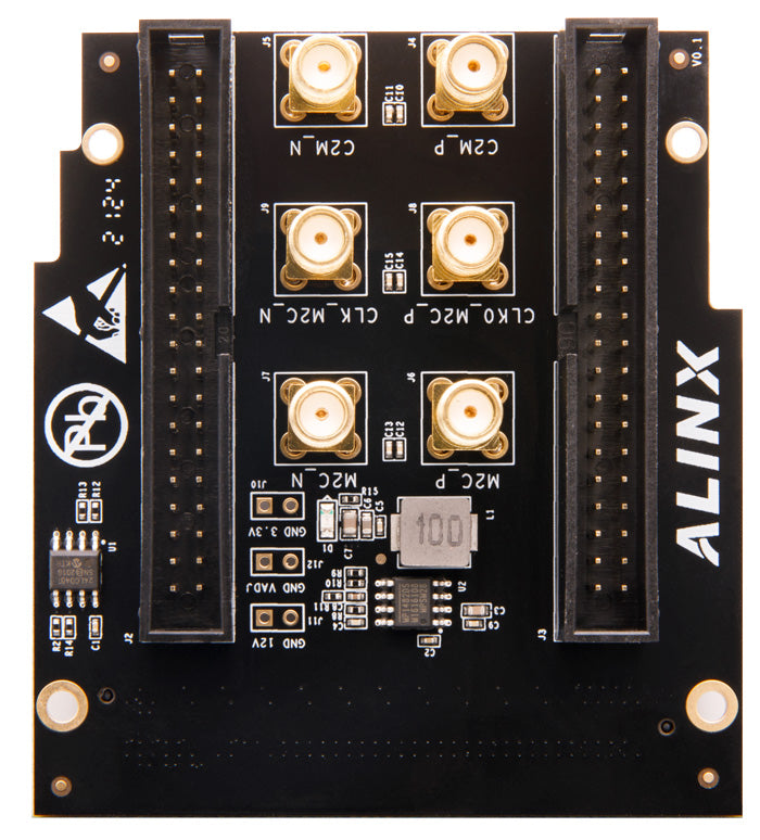 ALINX FL1010: 40-Pin Expansion Ports FMC Card