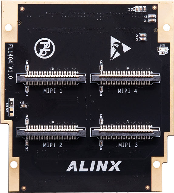 ALINX FL1404: 4-Channel MIPI FMC Card