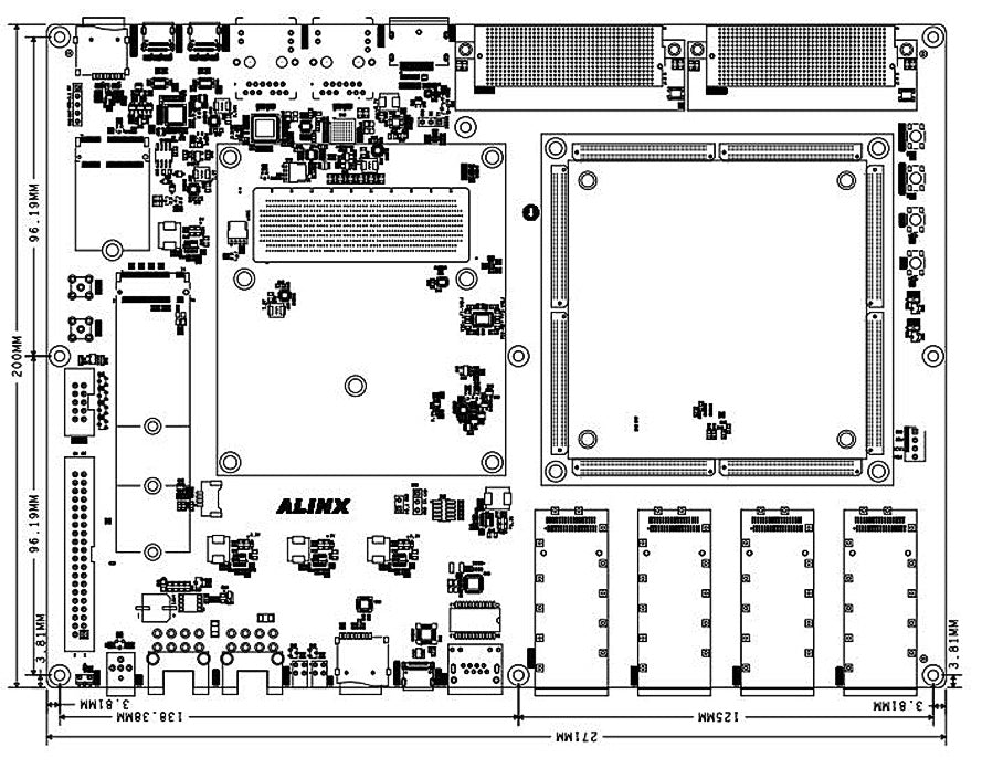 ALINX HEA13: Xilinx Virtex UltraScale+ XCVU13P FPGA Heterogeneous