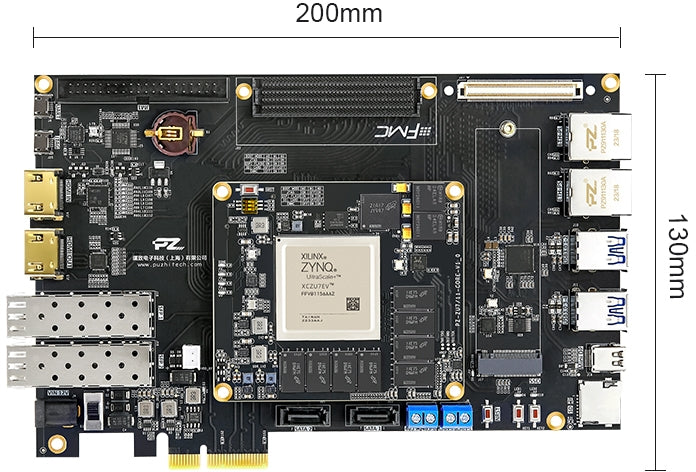 PUZHI PZ-ZU7EV-KFB: Xilinx Zynq UltraScale+ MPSoC XCZU7EV FPGA