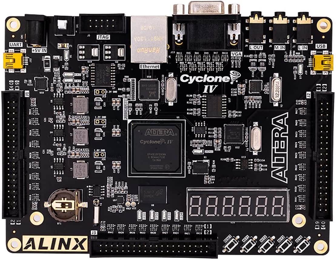 ALINX AX515: INTEL ALTERA Cyclone IV EP4CE15F FPGA Development