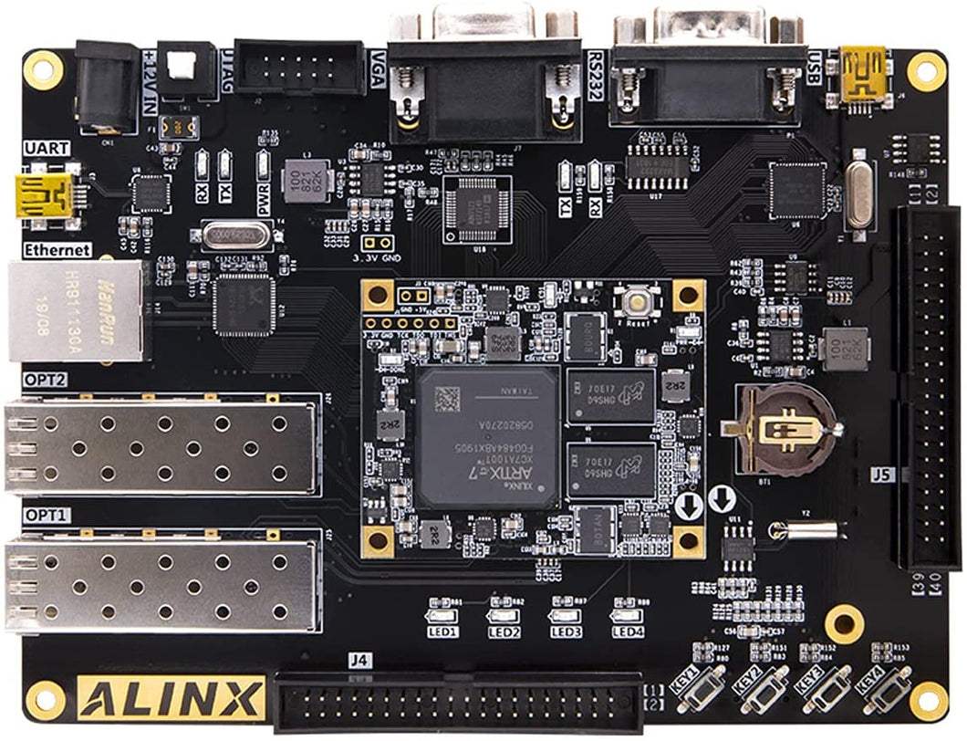ALINX AX7102: Xilinx Artix-7 XC7A100T FPGA Development Board